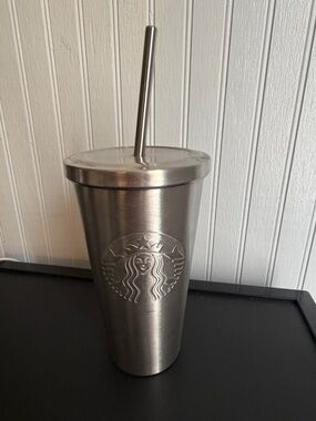 Starbucks Stainless Steel Tumbler - Silver Metallic